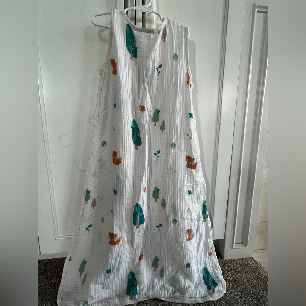 XL cotton sleepsack, for toddler boy or girl - Picture 2 of 5